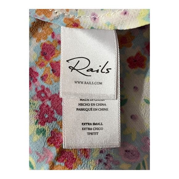 Rails Dress Gigi floral minidress size X-Small XS - Picture 7 of 8